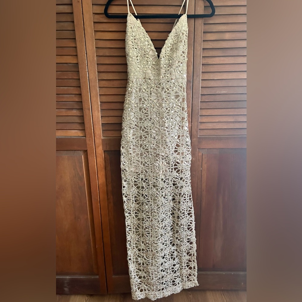 Gold Formal Dress